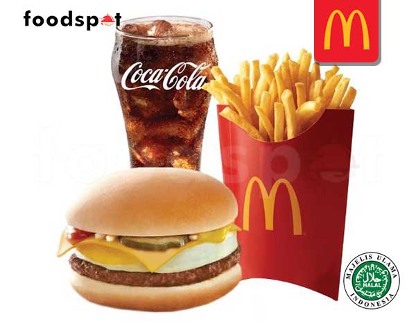 McDonald's Cheeseburger with Egg Large EVM