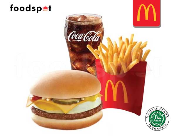 McDonald's Cheeseburger with Egg Medium EVM