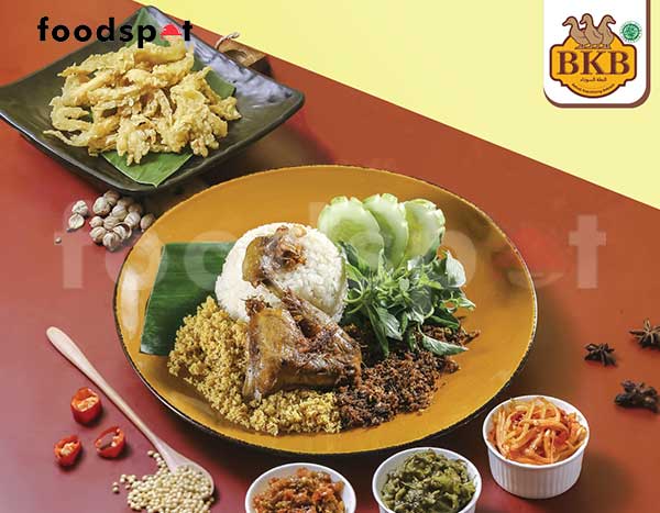 Paket Lengkap Ayam Kampung Goreng Djakarta + Jamur Crispy