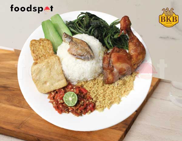 Nasi Tempong Ayam Negeri