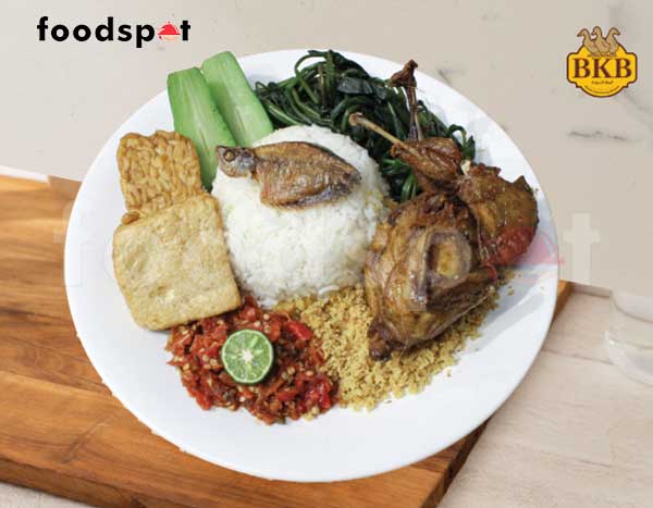 Nasi Tempong Puyuh Kanambas 1 Ekor