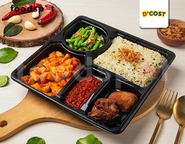 D'Box Nasi Daun Jeruk Ayam Terasi