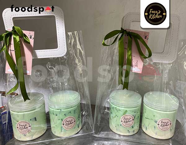 Creamy Jelly Buko Pandan