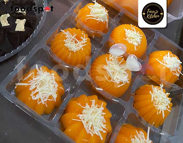 Pudding Mangga Saus Keju Mini