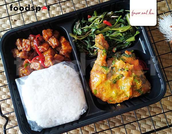 Lunch Box Ayam Woku