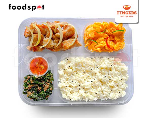 Fingers Box Chicken (Nasi Putih)