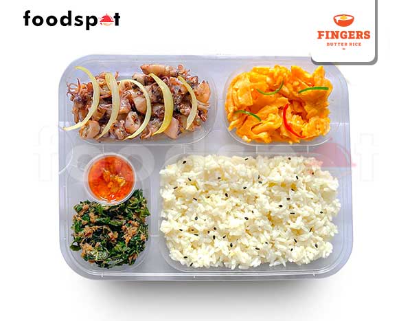 Fingers Box Squid (Nasi Putih)