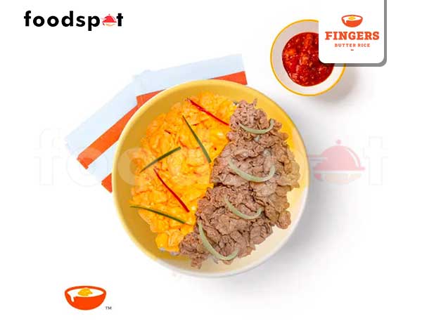 Beef Super Sambal (Butter Rice)