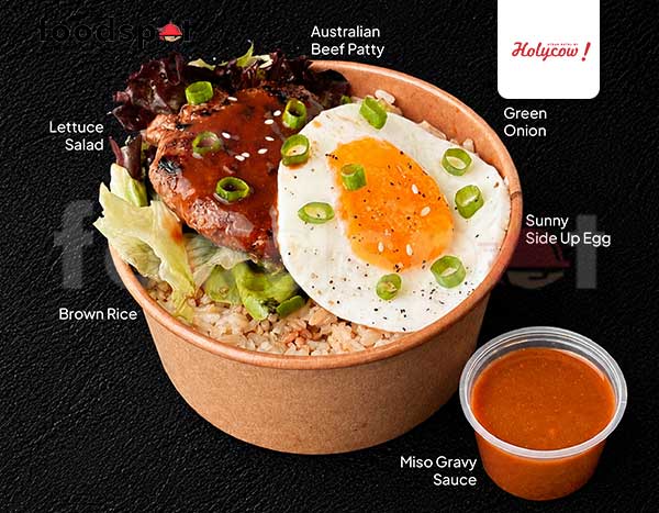 Loco Moco Miso Gravy Bowl