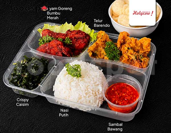 Nasi Ayam Goreng Merah
