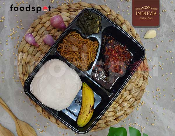 Nasi Krengseng Daging Kentang - Bento Box