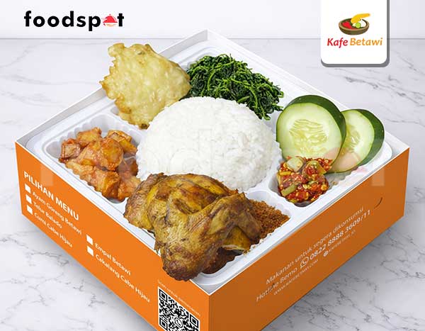 Nasi Box Ayam Goreng