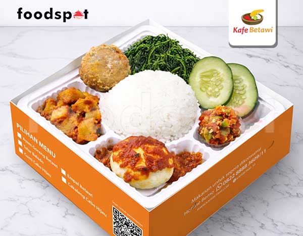 Nasi Box Telur Balado