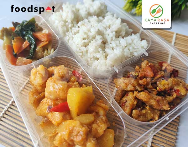 Ayam Saos Asam Manis Meal Box Hemat