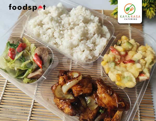 Ayam Saos Mentega Meal Box Hemat