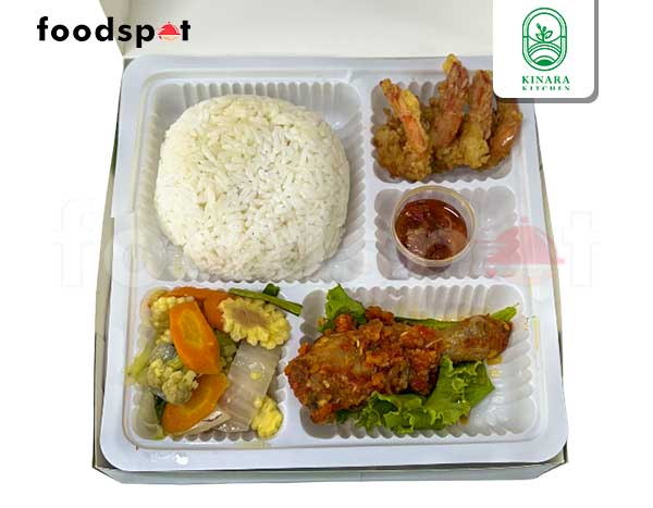 Paket Ayam Rica Udang Krispi