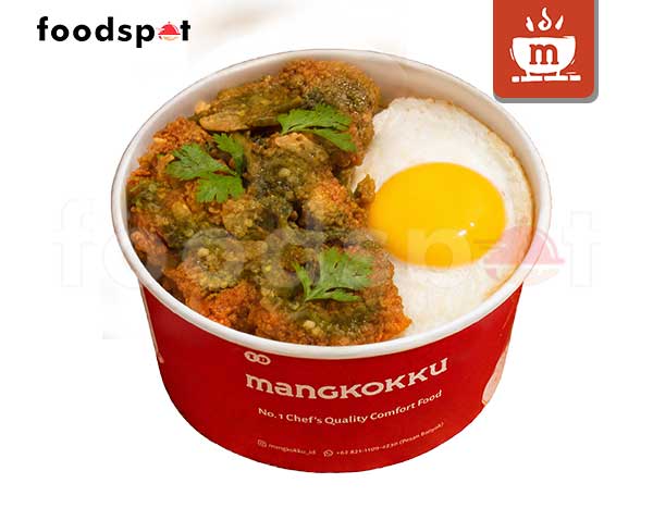 Fried Chicken with Sambal Ijo