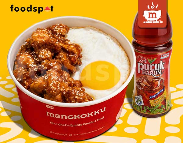Paket Hemat Chicken Sesame Mayo + Teh Pucuk