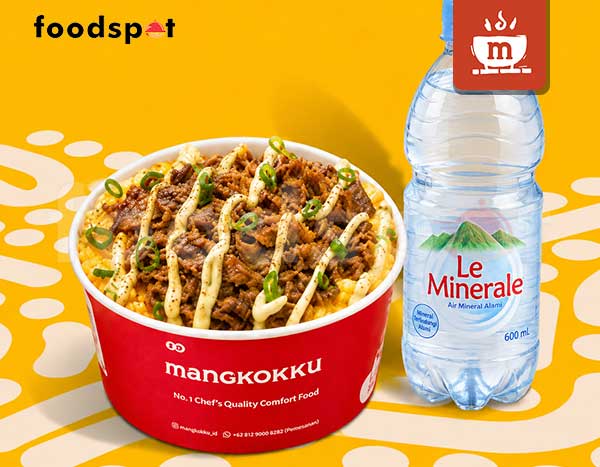 Paket Hemat Omu Beef Mayo + Air Mineral