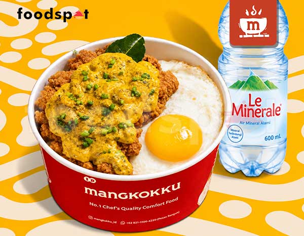 Paket Chicken Curry Mayo + Air Mineral