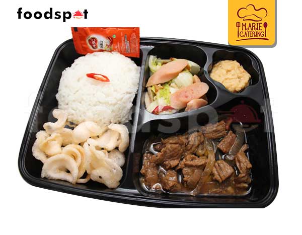 Nasi Beef Teriyaki