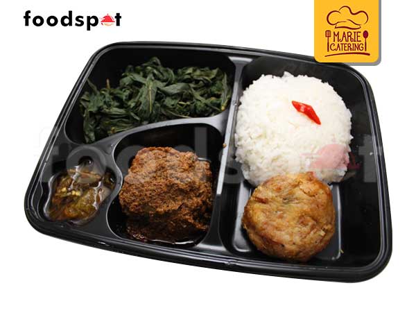 Nasi Rendang Sapi