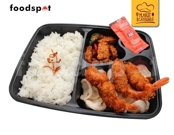 Nasi Udang Tempura