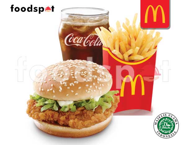 McSpicy Chicken Burger Large EVM