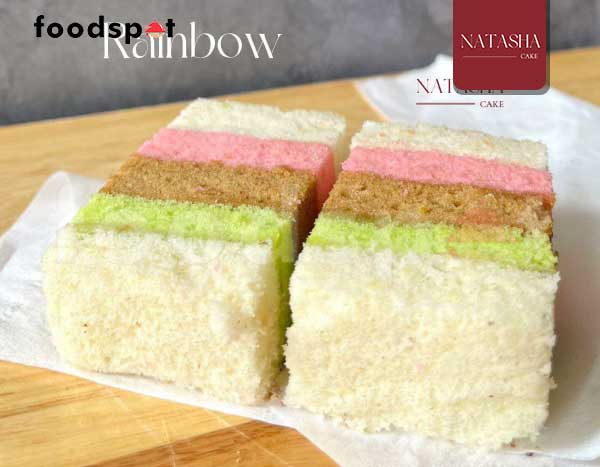Slice Cake Rainbow