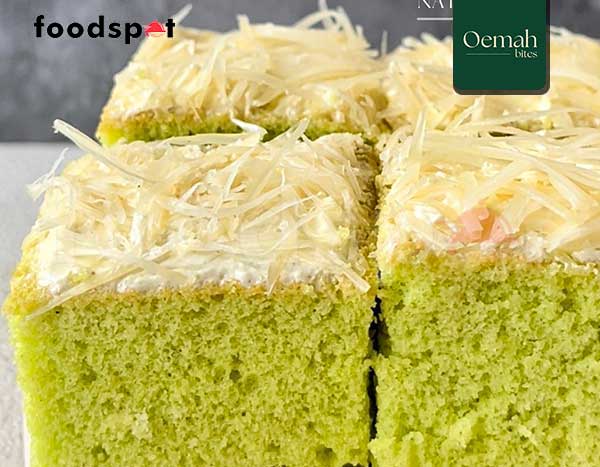 Bolu Potong Pandan Keju
