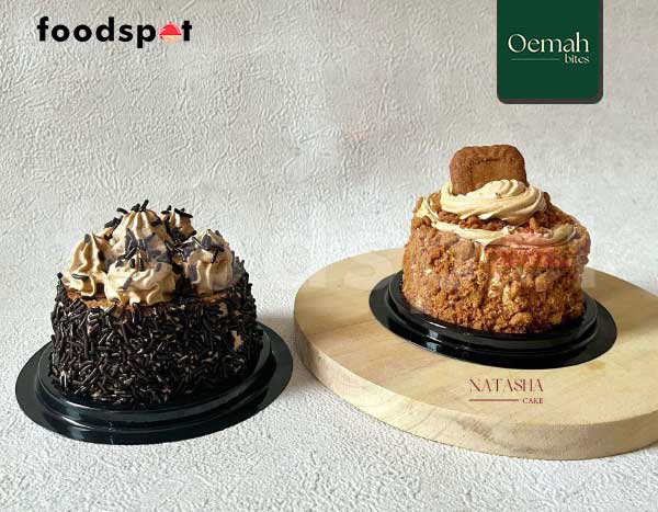 Mini Round Cake Mocca Lotus