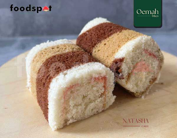 Roll Cake Slice Kombinasi