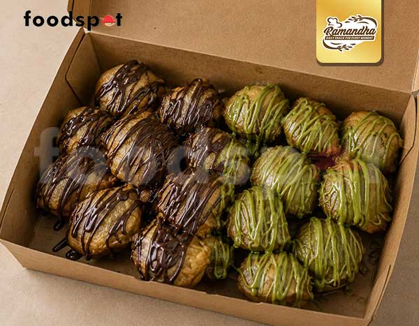 Pisang Goreng Kembung Coklat Greentea