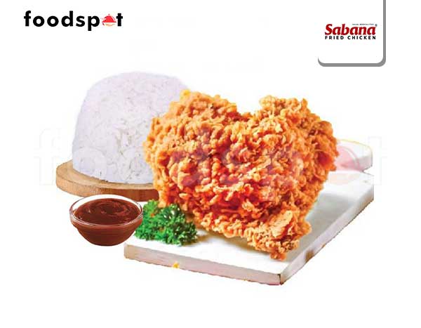 Paket Nasi Cinta Saus Buldak Paha Atas