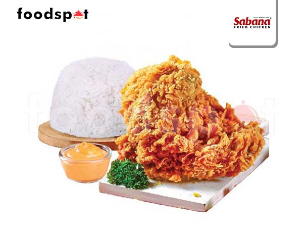 Paket Nasi Cinta Saus Keju Mentai Dada
