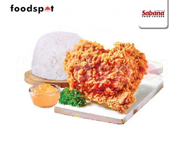 Paket Nasi Cinta Saus Keju Mentai Paha Atas
