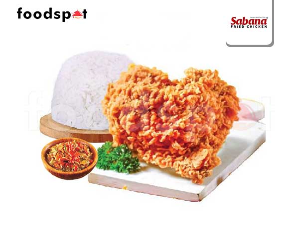 Paket Nasi Geprek Paha Atas