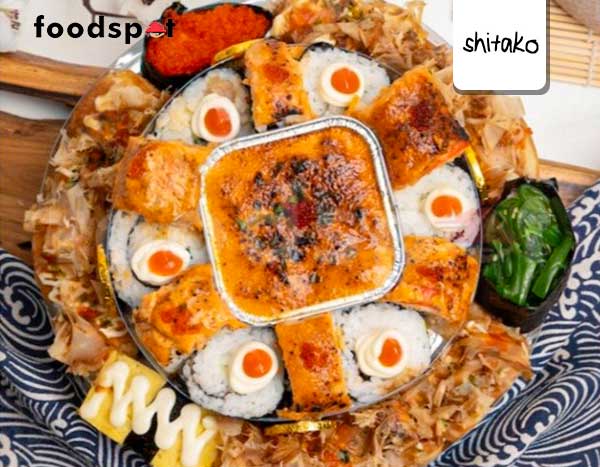 Sushi Birthday Cake