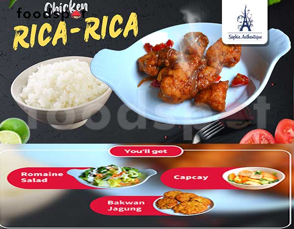 Rice with Chicken Rica-Rica