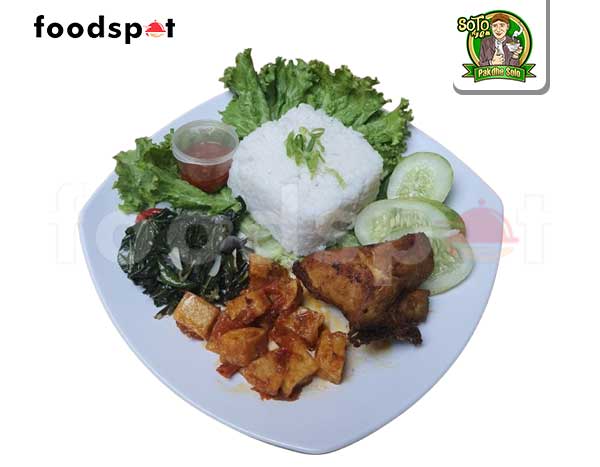 Nasi Ayam Goreng Tulang Lunak