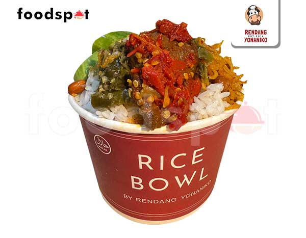 Rice Bowl Dendeng Balado