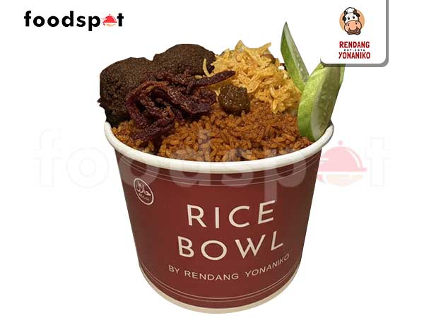 Rice Bowl Goreng Rendang