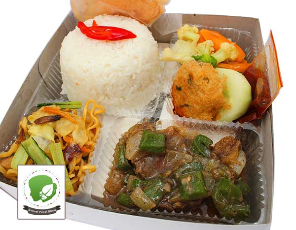 Nasi Sapi Lada Hitam dari Bakoel Pecel Blitar - foodspot