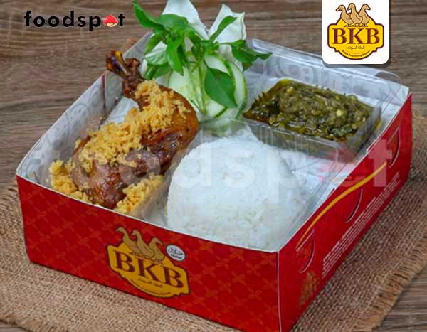 Paket Ayam Negeri Sambal Ijo dari Bebek BKB - foodspot