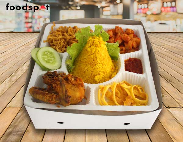 Nasi Tumpeng  Mini  dari Dapur  Pakis FoodSpot