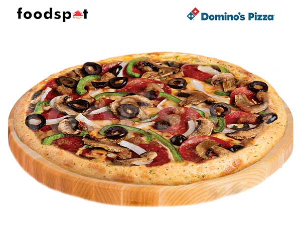 Large Extravaganza dari Domino's Pizza - foodspot