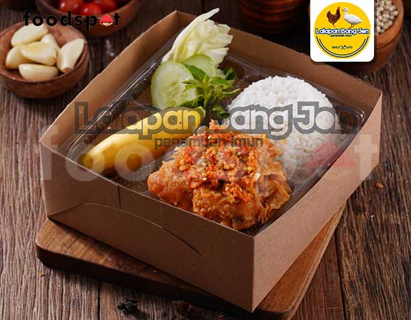 Paket Ayam Geprek Dari Lalapan Bang Jon Foodspot