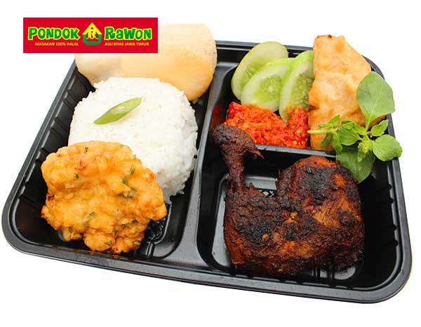  Nasi  Ayam  Bakar  dari Pondok Rawon FoodSpot