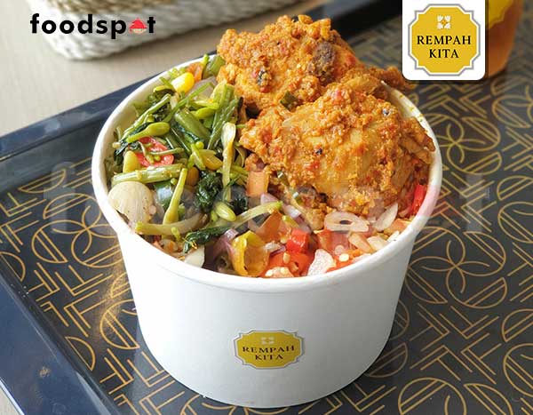 Bowl 2 (Nasi Ayam Rica) dari Rempah Kita - foodspot