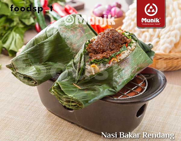 Nasi Bakar Rendang Dari Sari Munik Foodspot